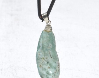 Roman Glass Chip Pendant