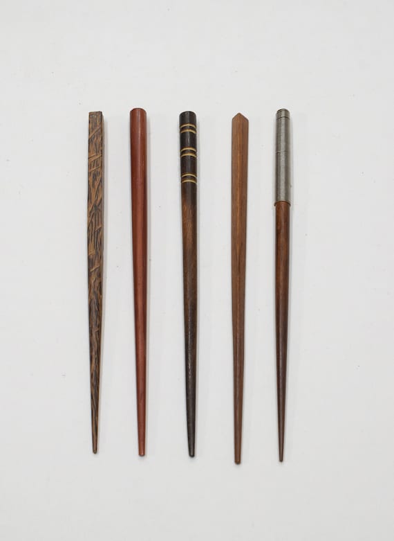 Hair Sticks Indonesian Assorted Wood Hair Sticks