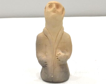African Clay Ceramic People Statues Kenya
