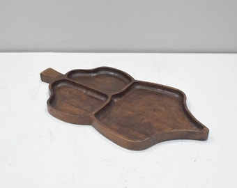 Cambodian Wood Food Platter