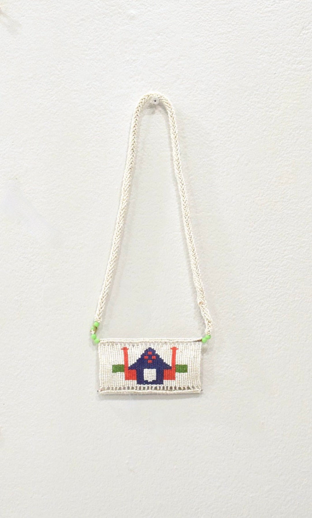 African Zulu Love Letter Beaded Necklace South Africa - Etsy Australia