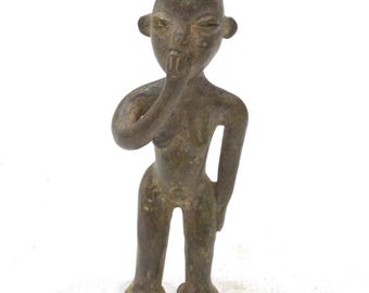African Bronze Dogon Statue Weight Mali