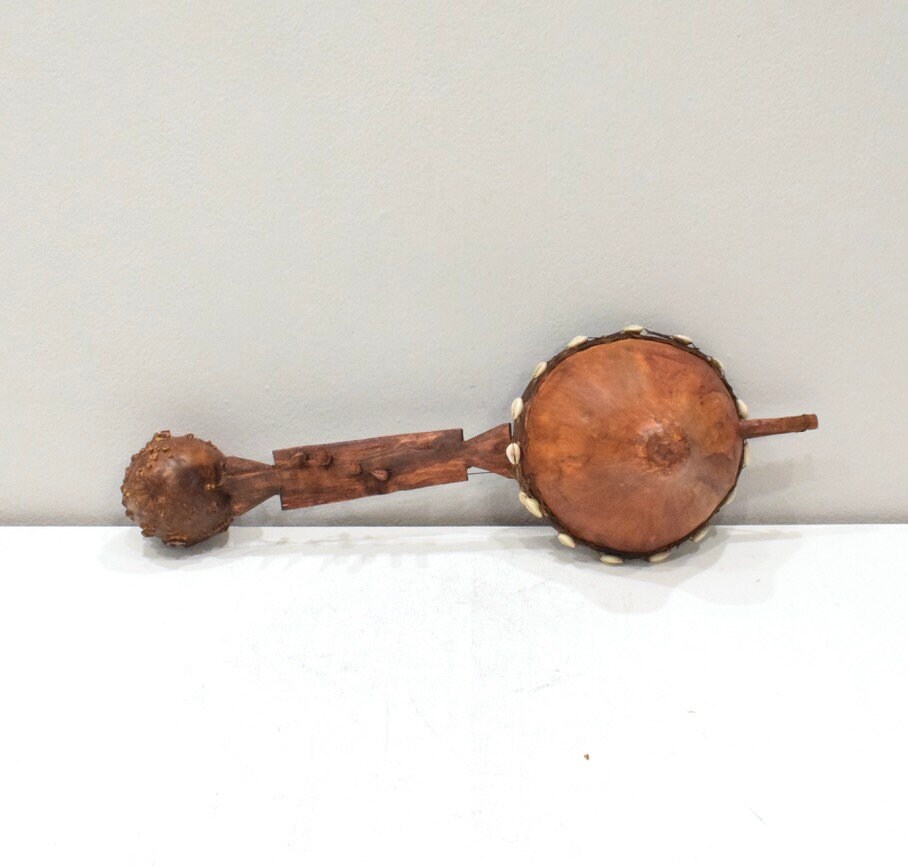 African Gourd Singer Guitar West Africa