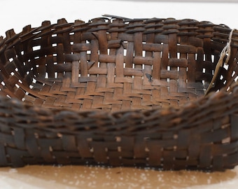 Basket Philippines Ifugao Tribe Woven Plate