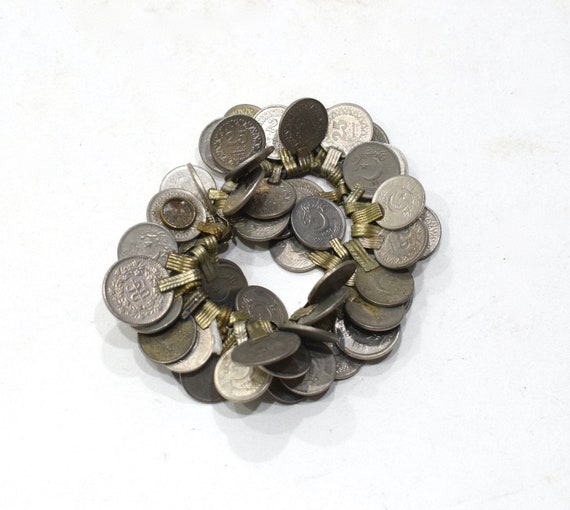 Kuchi Silver Coins Middle Eastern Belly Dancing Etsy Singapore