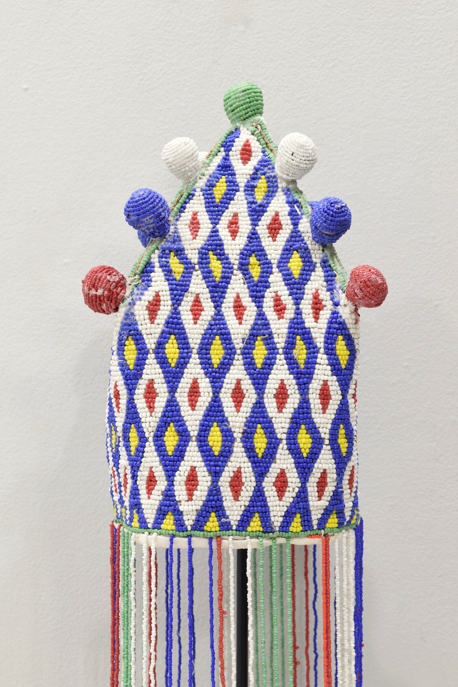 African Yoruba Beaded Crown Beaded Nigeria Beaded Yoruba Crown Etsy