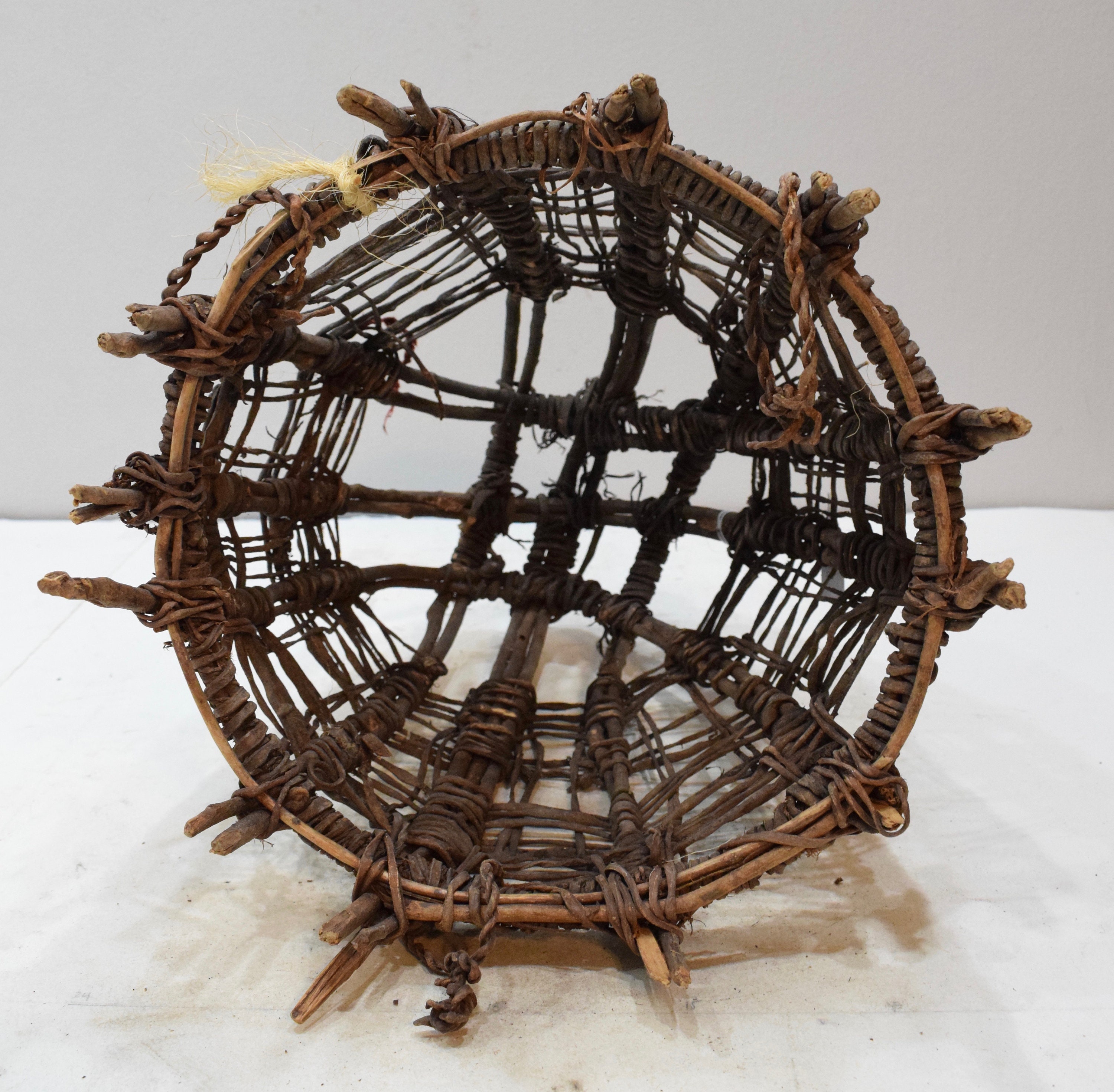 African Basket Ethiopian Beast Burden Basket Borana Tribe Handmade