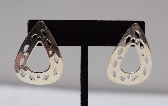 Earrings Sterling Silver Triangle Post Earrings