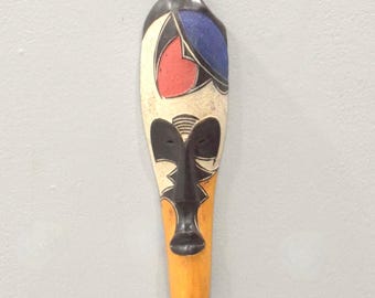 African Fang Tribe Passport Mask Gabon