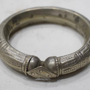 Bracelet Bedouin Silver Cuff Armlet Tribal Bracelet