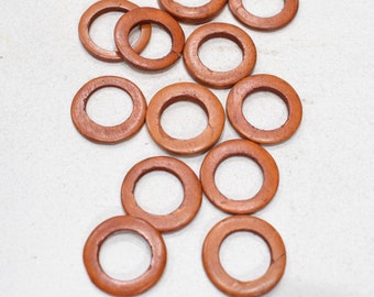 Beads Philippine Coco Wood Rings 20-21mm