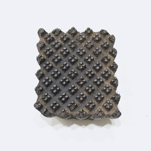 Indien Holzblock Stempel Handgeschnitztes Design