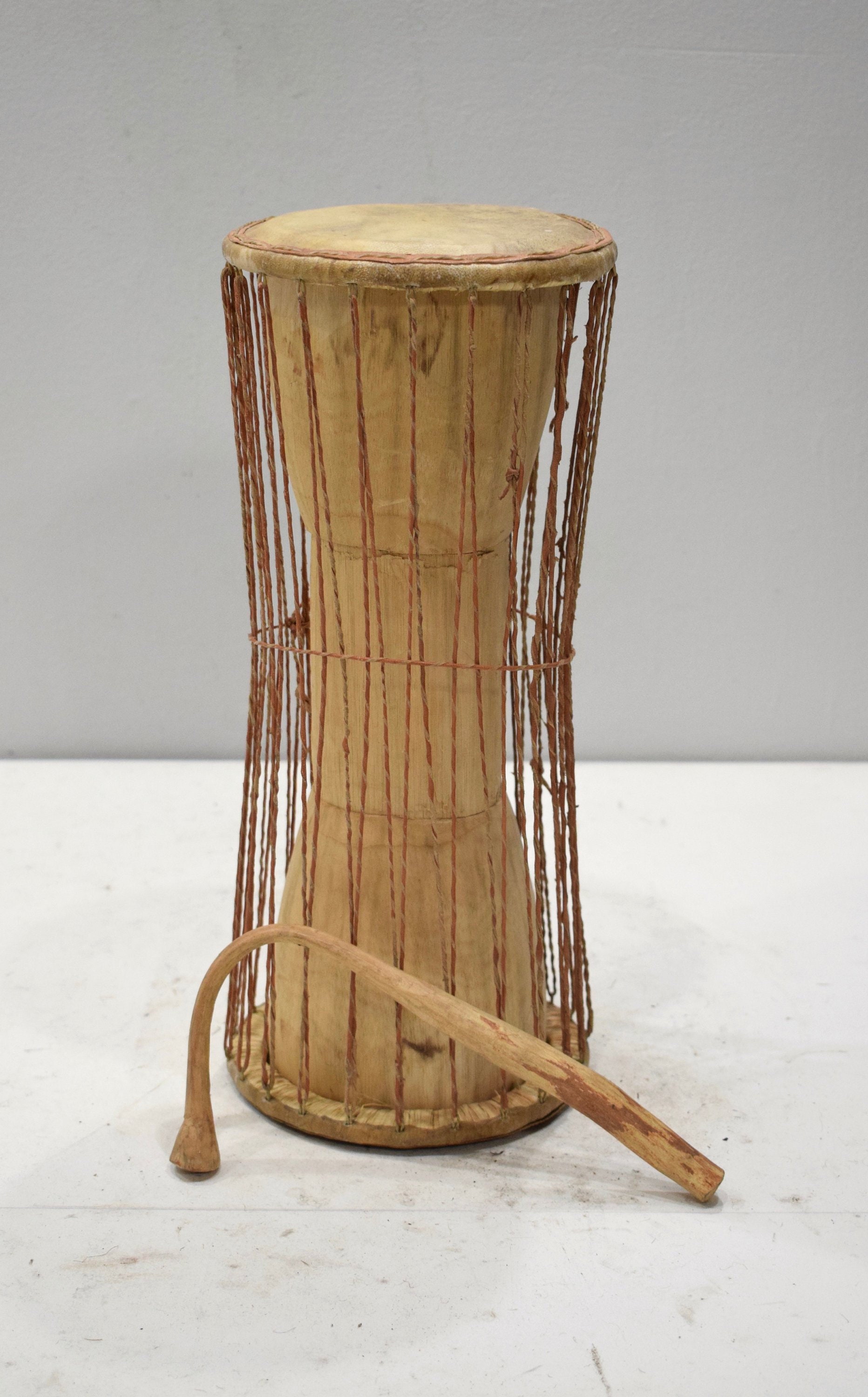 African Talking Drum Double Sided West Africa Drum