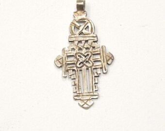 Ethiopian Silver Coptic Cross Tuareg Tribe North Africa