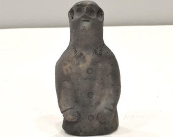 African Clay Ceramic People Statues Kenya