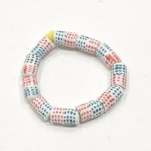 Afrikanische Krobo Glasperlen Armband Ghana Westafrika