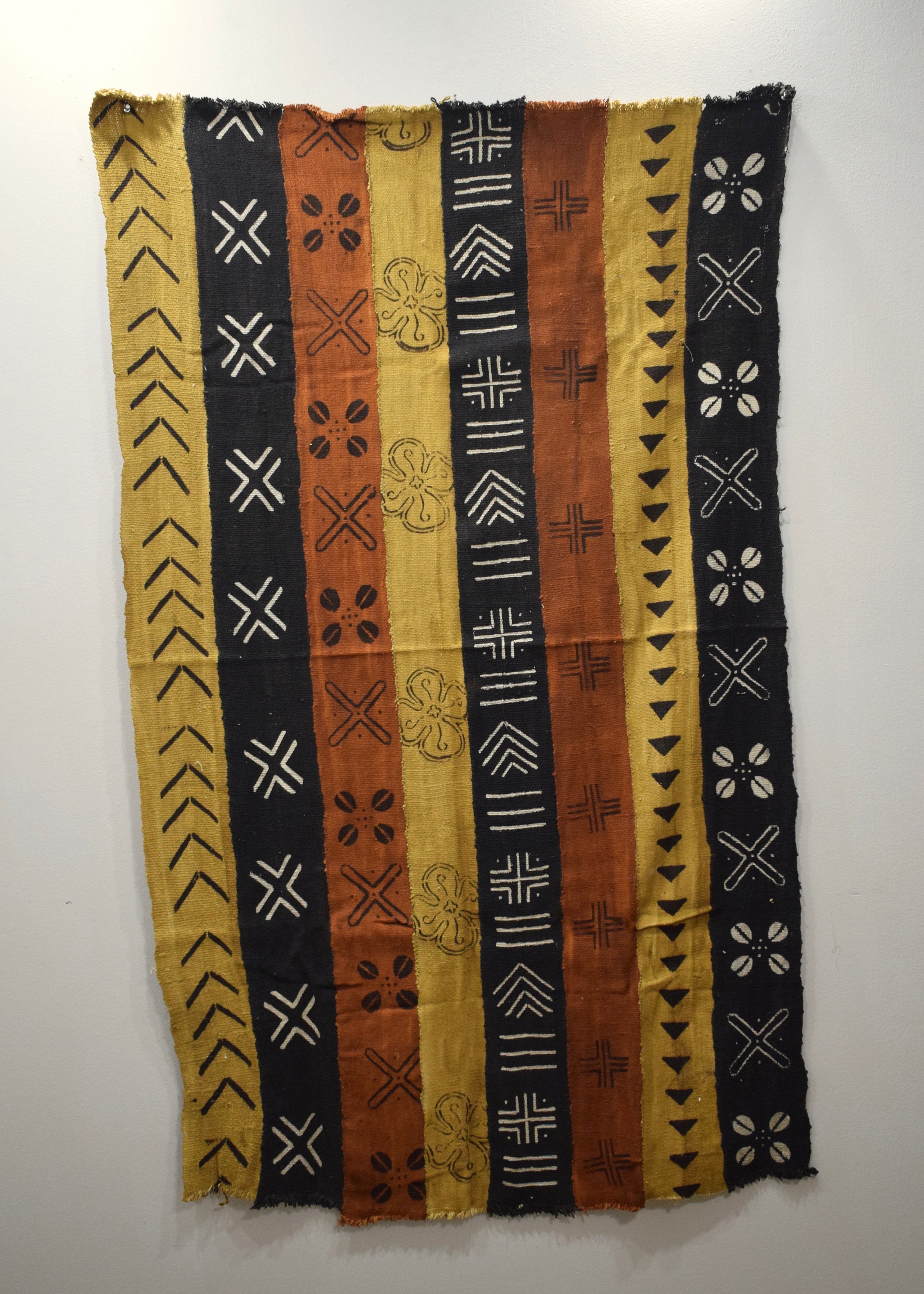 African Mudcloth Pattern Design Dogon Fabric Mudcloth