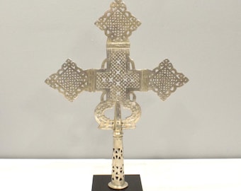 Ethiopian Silver Coptic Specter Cross