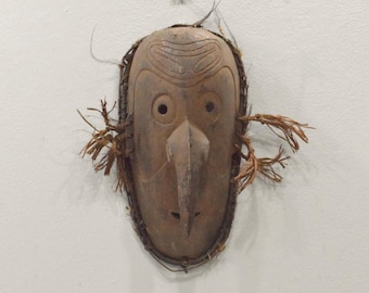 Mask Papua New Guinea Passam Sepik River Spirit Mask