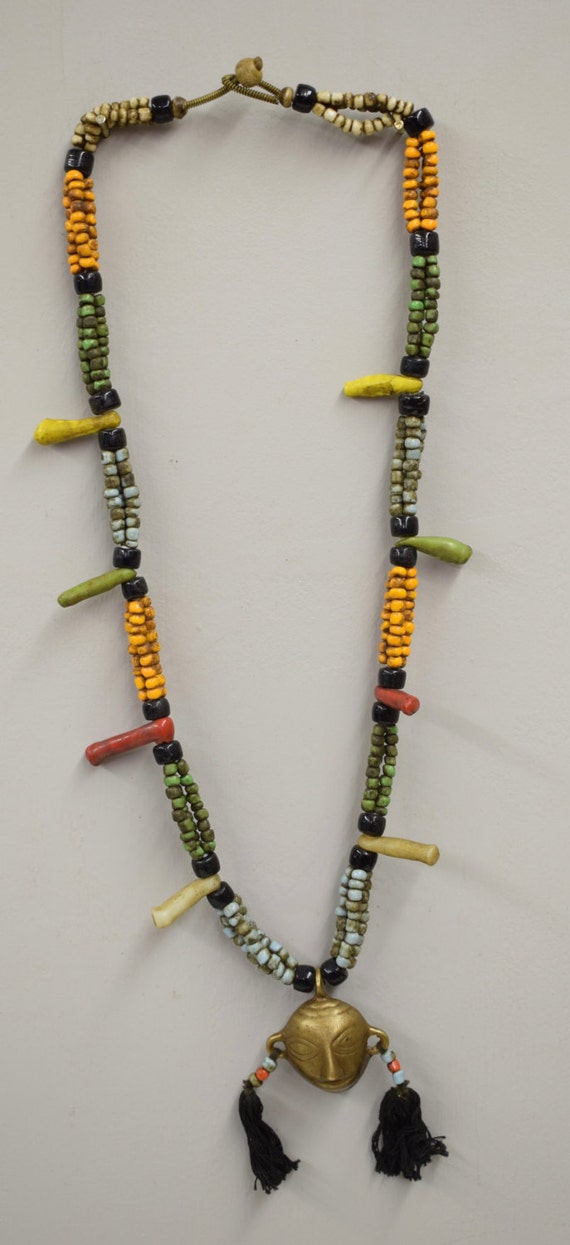 Naga Necklace Brass Head Pendant Necklace