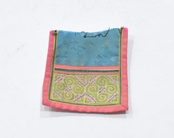 Hmong Hill Tribe Embroidered Vintage Fabric panels