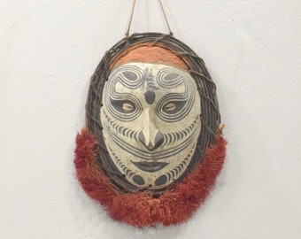 Papua New Guinea Mask Korogo Village Ceremonial Mask
