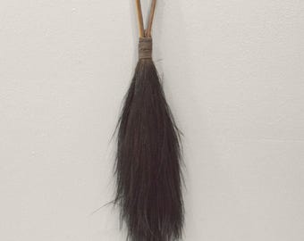 Papua New Guinea Fly Whisk Cassowary Feathers