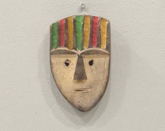 African Punu Tribe Male Passport Mask Gabon