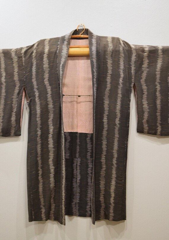 Kimono Japanese Pink Brown Kimono