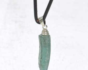 Roman Glass Chip Pendant