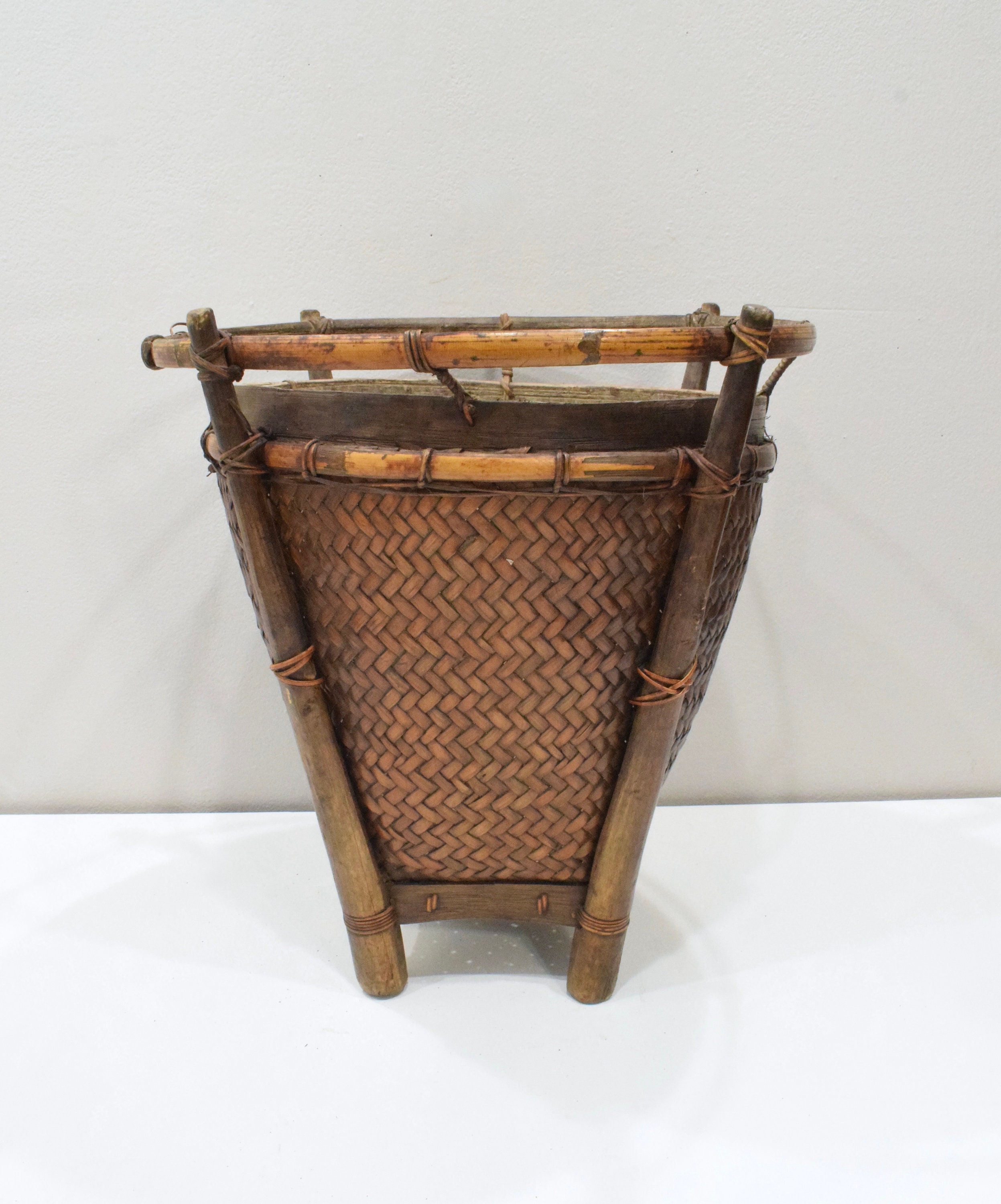 Basket Philippines Ifugao Kayaband Patoto Woven Carrie