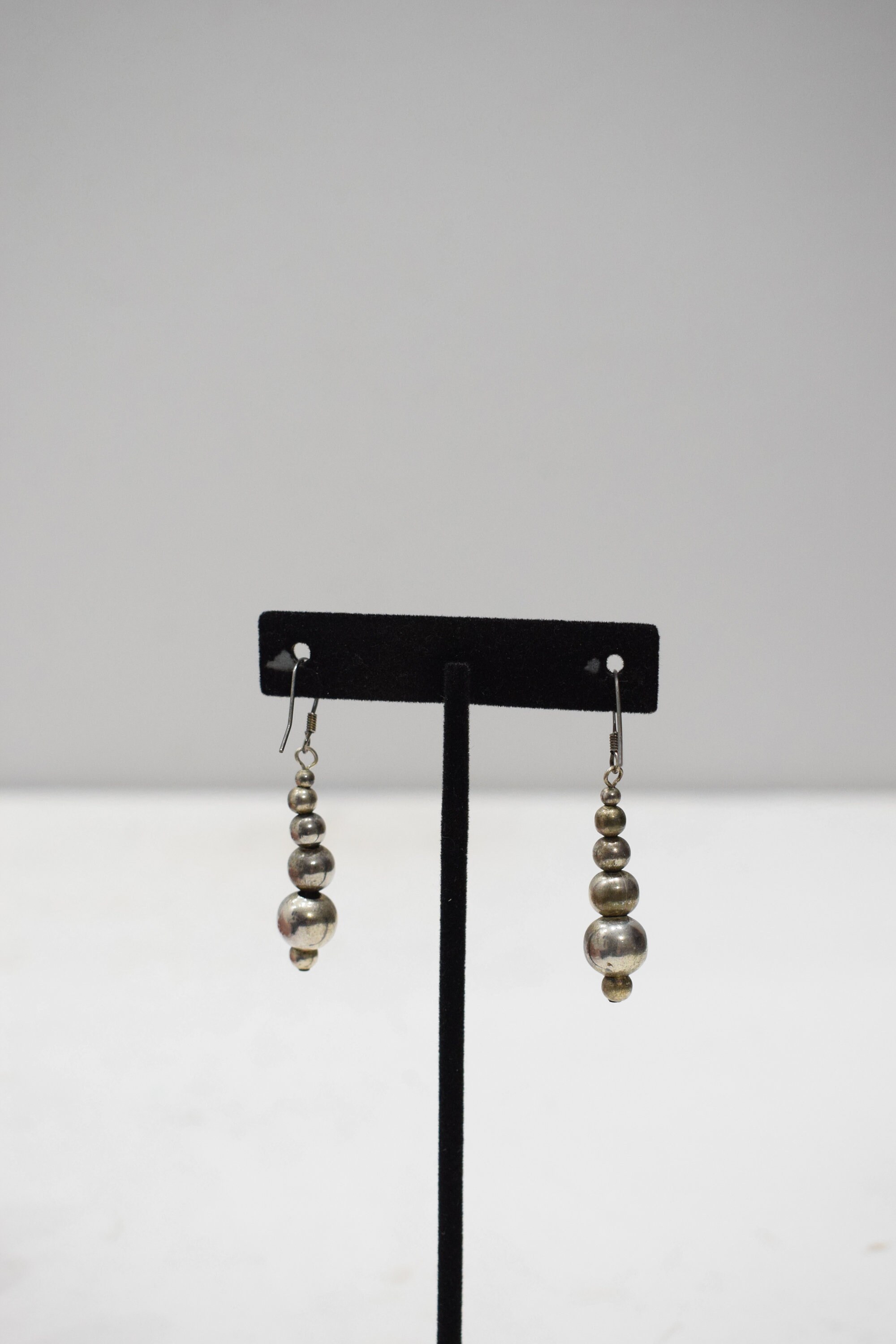 Earrings Silver Ball Dangle Earrings