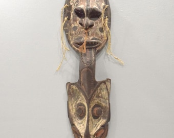 Papua New Guinea Savi Mask Figure Latmul Tribe Sepik River