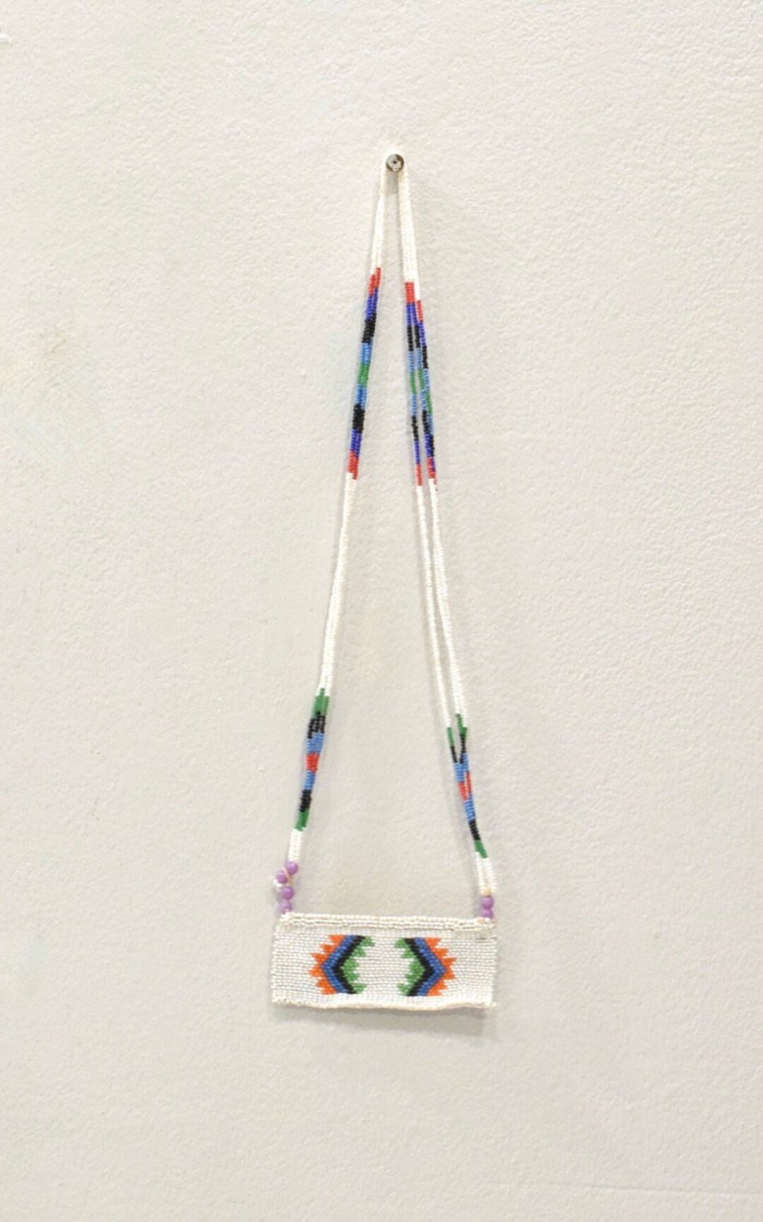 African Zulu Love Letter Beaded Necklace - Etsy