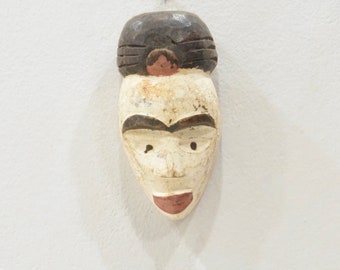 African Punu Tribe Male Passport Mask Gabon