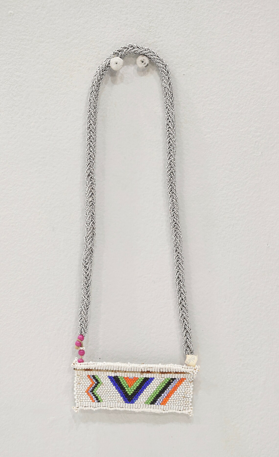 African Zulu Love Letter Beaded Square Necklace Poem Lovers - Etsy