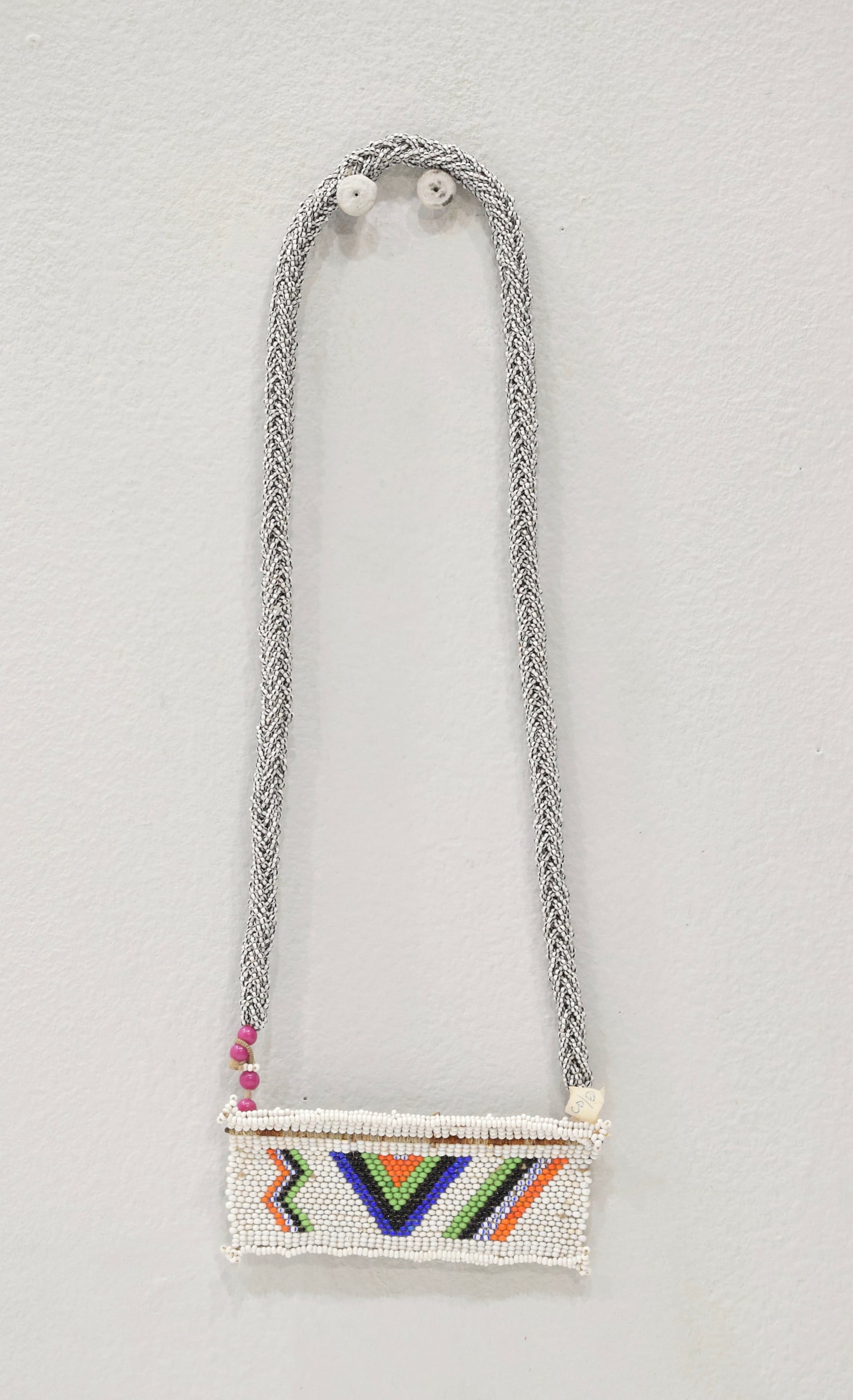 African Zulu Love Letter Beaded Square Necklace Poem Lovers | Etsy