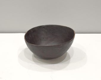 African Wood Mossi Wood Utility Bowl