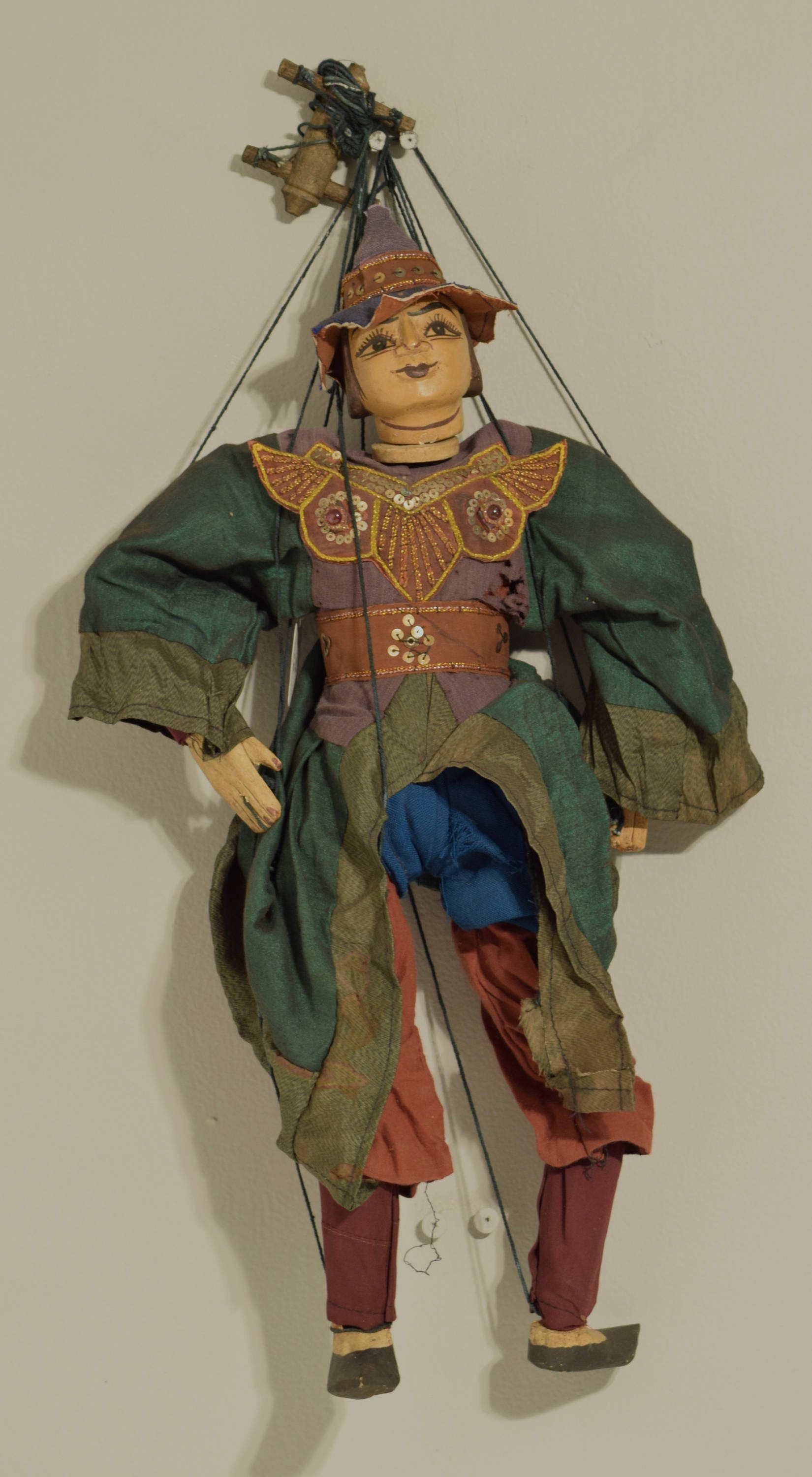 Puppets Handmade Asia Puppet Wood Dolls Festivals