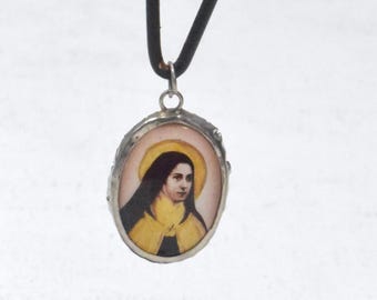 Pendant Spiritual Framed Picture Mother Mary