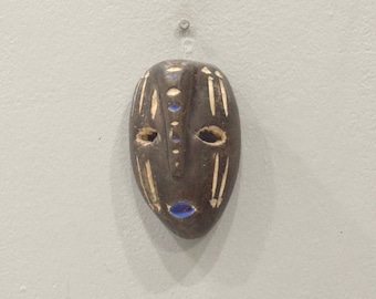 African Punu Tribe Male Passport Mask Gabon