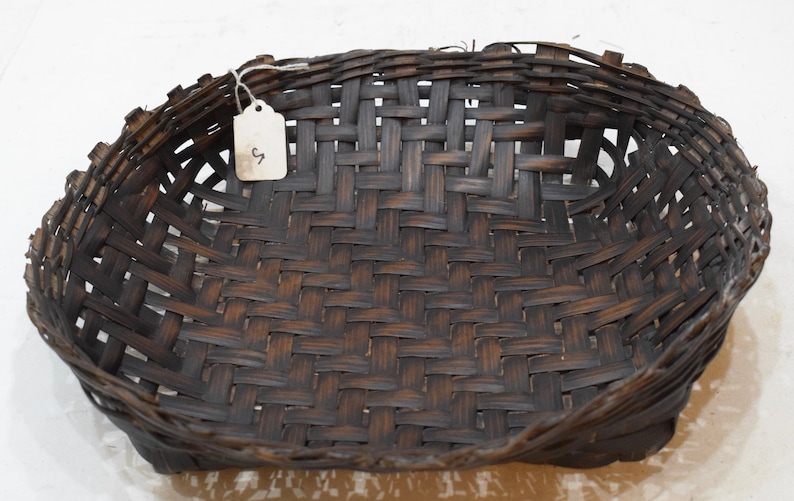 Basket Philippines Ifugao Woven Plate Bowl Rattan Ifugao Rattan Plate Woven Basket