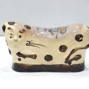 Chinese Antique Porcelain Cat Pillow Head Rest