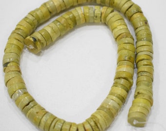 Beads Chinese Yellow Turquoise Beads 10mm - 11mm