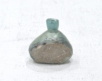 Ancient Roman Glass Bottle