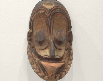 Papua New Guinea Mask Korogo Village Ceremonial Mask