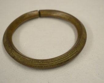 Bracelet Currency Mali Cast Bronze Bangle Men