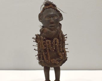 African Nail Fetish Songye Tribe DRC