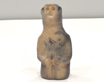 African Clay Ceramic People Statues Kenya