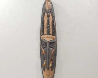 Mask Papua New Guinea Passam Sepik River Spirit Mask
